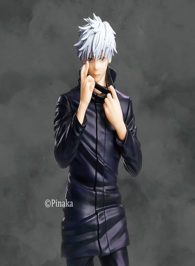 PINAKA Jujutsu Kaisen Gojo Saturo Action Figure 20 Cms PVC Anime Figurine Weeb Manga Collectible Model Toy Figurines | 21 cms | - Image 4